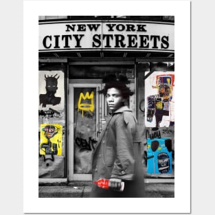 NY city streets Posters and Art